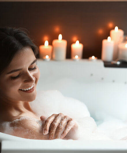 Banho de imersão aromático